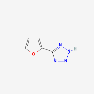 molecular formula C5H4N4O B1270703 5-(2-呋喃基)-1H-四唑 CAS No. 23650-33-1