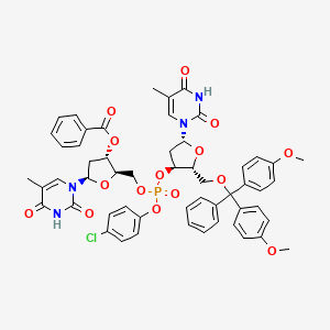 molecular formula C54H52ClN4O15P B12707033 Einecs 275-463-7 CAS No. 71459-54-6