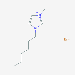 molecular formula C10H19BrN2 B127071 1-Hexyl-3-methylimidazolium Bromide CAS No. 85100-78-3