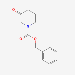 molecular formula C13H15NO3 B1270721 Benzyl 3-oxopiperidine-1-carboxylate CAS No. 61995-20-8