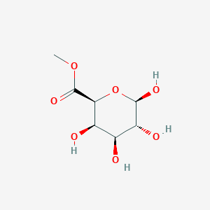 molecular formula C7H12O7 B12707331 Methyl Beta-D-Galactopyranuronate CAS No. 18490-93-2