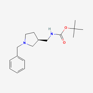 (S)-tert-Butyl ((1-benzylpyrrolidin-3-yl)methyl)carbamate