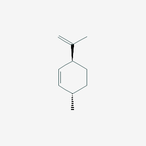 molecular formula C10H16 B12707392 trans-1-Methyl-4-(1-methylvinyl)cyclohexene CAS No. 6876-12-6