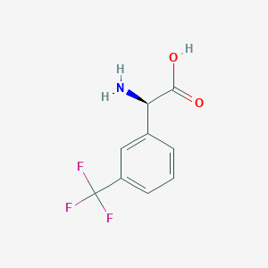 (R)-2-Amino-2-(3-(trifluoromethyl)phenyl)acetic acid