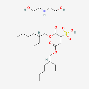 molecular formula C24H49NO9S B12707435 Einecs 303-003-8 CAS No. 94138-88-2