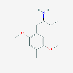 molecular formula C13H21NO2 B12707666 Dimoxamine, (S)- CAS No. 52881-88-6