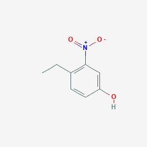 molecular formula C8H9NO3 B12707698 4-Ethyl-3-nitrophenol CAS No. 71607-98-2