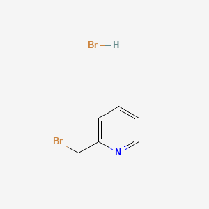 molecular formula C6H7Br2N B1270777 2-(Bromomethyl)pyridine hydrobromide CAS No. 31106-82-8