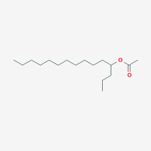 molecular formula C17H34O2 B12707807 4-Acetoxypentadecane CAS No. 60826-33-7