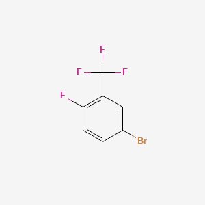 molecular formula C7H3BrF4 B1270800 5-溴-2-氟苯三氟甲烷 CAS No. 393-37-3