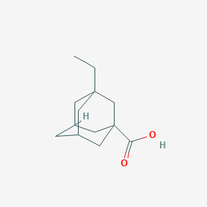 molecular formula C13H20O2 B1270806 3-Ethyladamantane-1-carboxylic acid CAS No. 37845-05-9