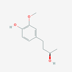 molecular formula C11H16O3 B12708376 Zingerol, (R)- CAS No. 150335-45-8