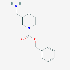 molecular formula C14H20N2O2 B1270838 3-Aminomethyl-1-N-Cbz-piperidine CAS No. 315717-76-1