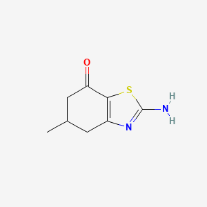 2-Amino-5-methyl-4,5,6-trihydrobenzothiazol-7-one
