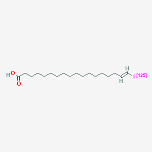 molecular formula C18H33IO2 B12708547 B8U8L9Vbk5 CAS No. 87640-13-9