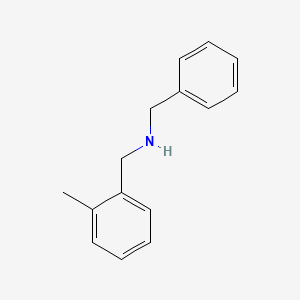 Benzyl[(2-methylphenyl)methyl]amine
