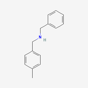 Benzyl[(4-methylphenyl)methyl]amine