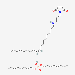 molecular formula C41H79N2O6P B12708622 Einecs 261-402-1 CAS No. 58715-13-2