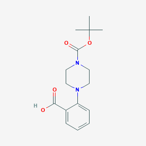 2-(4-(Tert-butoxycarbonyl)piperazin-1-yl)benzoic acid