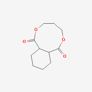 molecular formula C11H16O4 B12708830 Propane-1,3-diyl cyclohexane-1,2-dicarboxylate CAS No. 97552-47-1