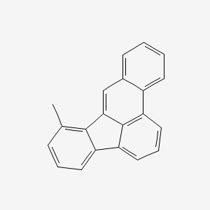 molecular formula C21H14 B12708831 7-Methylbenzo(b)fluoranthene CAS No. 95741-52-9