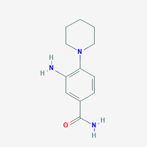 3-Amino-4-(piperidin-1-yl)benzamide