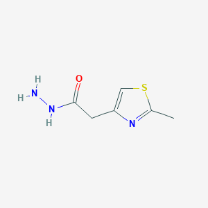 2-(2-Methyl-1,3-thiazol-4-yl)acetohydrazide