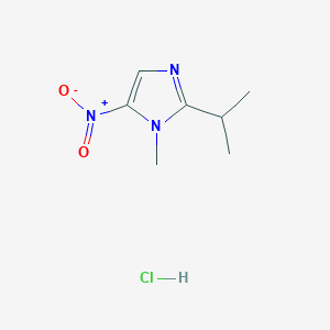 molecular formula C7H12ClN3O2 B12708906 Ipronidazole hydrochloride CAS No. 49791-86-8