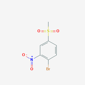 molecular formula C7H6BrNO4S B1270892 2-Bromo-5-methylsulfonylnitrobenzene CAS No. 94832-06-1