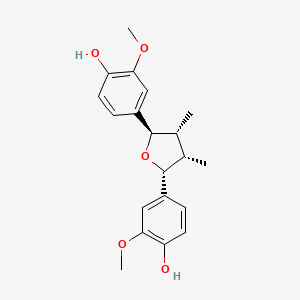 molecular formula C20H24O5 B12709040 Machilin I CAS No. 114422-21-8