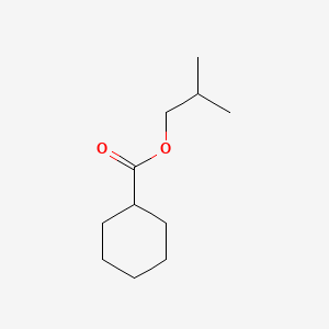 molecular formula C11H20O2 B12709161 Isobutyl cyclohexanecarboxylate CAS No. 37139-85-8