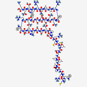molecular formula C217H342N68O60S3 B12709170 Thromboplastin CAS No. 9002-05-5