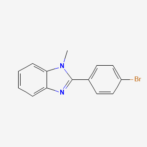 2-(4-Bromophenyl)-1-methyl-1H-benzo[d]imidazole