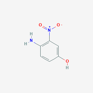 molecular formula C6H6N2O3 B127093 4-氨基-3-硝基苯酚 CAS No. 610-81-1