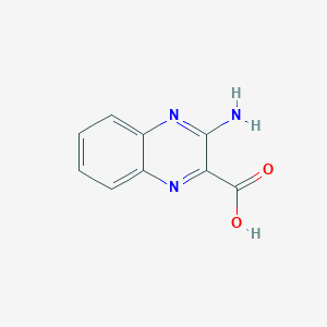 molecular formula C9H7N3O2 B1270939 3-aminoquinoxaline-2-carboxylic Acid CAS No. 85414-82-0