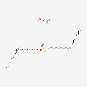 molecular formula C38H78NO3PS2 B12709434 Einecs 305-008-0 CAS No. 94333-31-0