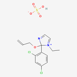 molecular formula C14H16Cl2N2O5S B12709546 Einecs 281-291-3 CAS No. 83918-57-4