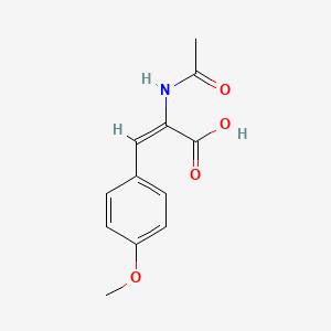 2-(Acetylamino)-3-(4-methoxyphenyl)acrylic acid
