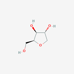 molecular formula C5H10O4 B12709651 (2S,3S,4R)-2-(hydroxymethyl)oxolane-3,4-diol CAS No. 3169-91-3