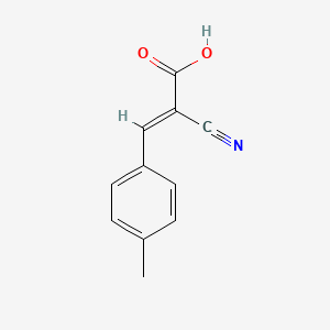 2-Cyano-3-(4-methylphenyl)acrylic acid