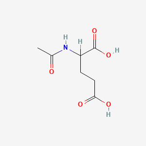 molecular formula C7H11NO5 B1270969 N-Acetyl-L-glutamic acid CAS No. 5817-08-3