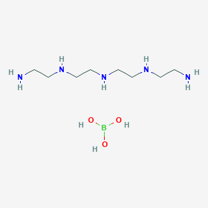 molecular formula C8H26BN5O3 B12709750 Einecs 282-312-9 CAS No. 84145-84-6