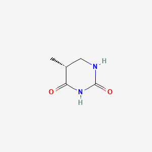 molecular formula C5H8N2O2 B12709873 (5R)-Dihydrothymine CAS No. 86387-01-1