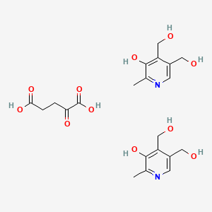 molecular formula C21H28N2O11 B12709959 Einecs 298-293-5 CAS No. 93803-23-7