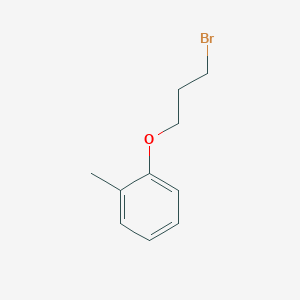 molecular formula C10H13BrO B1270999 1-(3-Bromopropoxy)-2-methylbenzene CAS No. 50912-60-2