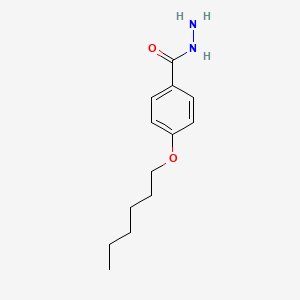 molecular formula C13H20N2O2 B1271002 4-(己氧基)苯甲酰肼 CAS No. 64328-63-8