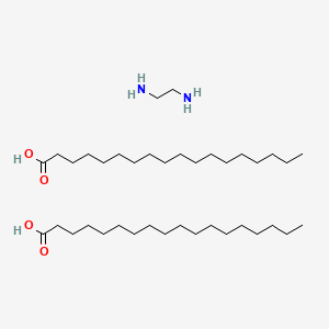 molecular formula C38H80N2O4 B12710051 Ethylenediamine distearate CAS No. 21073-99-4