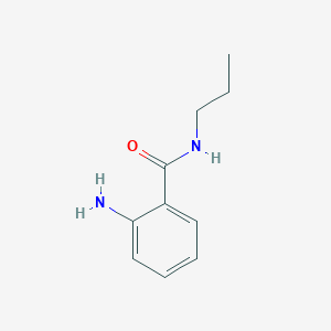 molecular formula C10H14N2O B1271009 2-amino-N-propylbenzamide CAS No. 56814-10-9