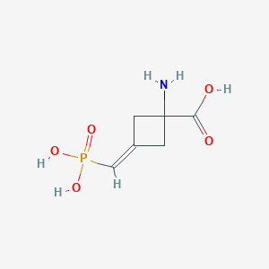 1-Amino-3-(phosphonomethylene)cyclobutane-1-carboxylic acid