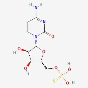 molecular formula C9H14N3O7PS B12710106 5'-CMPS CAS No. 47151-76-8